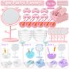 6/8/10/12/14/16Sets Spa Party Supplies for Girls Birthday Party DIY Kids Birthday Party Supplies Favors Sleepover Pyjama Party