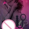 Sexy Beads Anal Butt Plug Play Pull Ring Ball Silicone Butt Anal 
