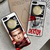 TV Show Dexter Morgan Black Phone Case For Samsung ZFlip7 ZFlip6 ZFlip5 ZFlip4 ZFlip3 5G Hard Protective Galaxy Z Flip 3 4 5 6 7