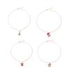 Christmas Necklace Set - Santa, Reindeer, Tree & Wreath for Kids