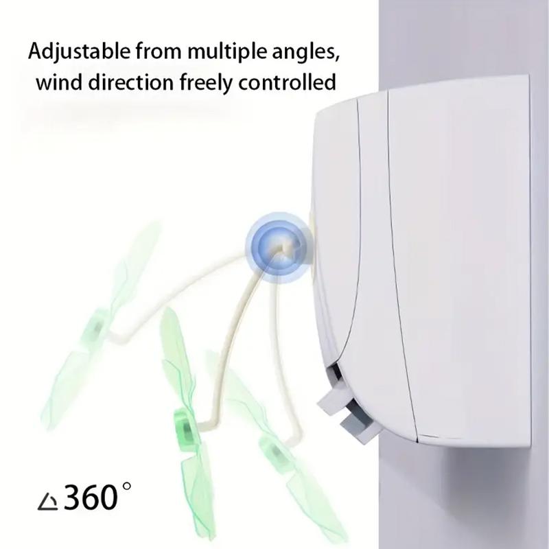 Air Conditioning Guide Fan Air Conditioning Guide Fan Easy Installation Three Colors To Choose