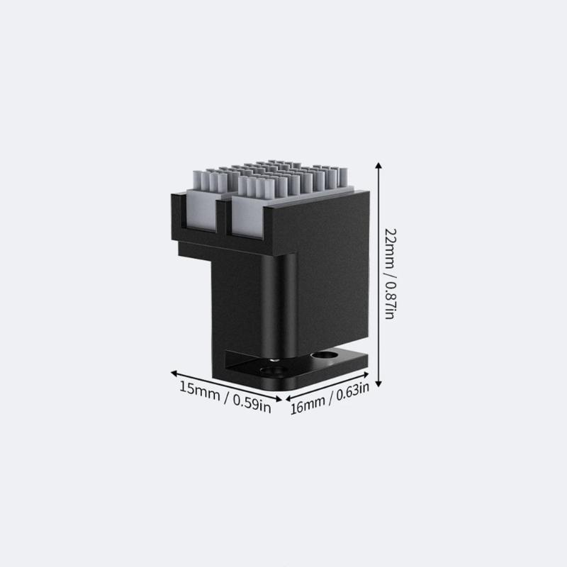 Soft Elastomer 3D Printer Nozzle Maintenance Brush Environmental Friendly Substance Protects Printing Accuracy Permanent Building