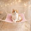 Breathable Mesh Cat Hanging Hammock Wear Resistant Hanging Sleeping Bed  for Cats and Dogs