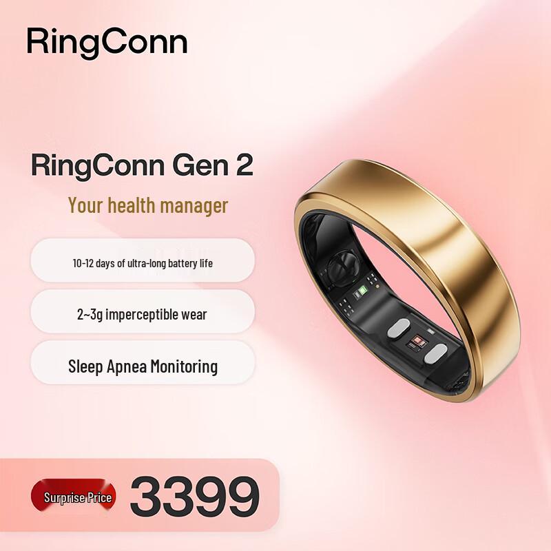 Умное кольцо RingConn Gen 2 Size 9