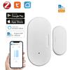 Tuya Zigbee Sensor de Porta Inteligente Casa Inteligente Detector de Aberto Fechado Smart Life Notificação de Controle Compatível Com Alexa Google Home