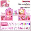 Princess Dream Castle: Big Villa Playhouse for Girls - Fun Role-Playing and Building Set