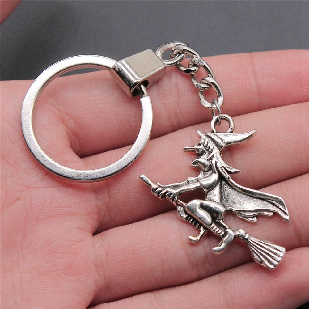 30mm Keychains Bat Cross Skull Vintage Jewelry Supplies QY006