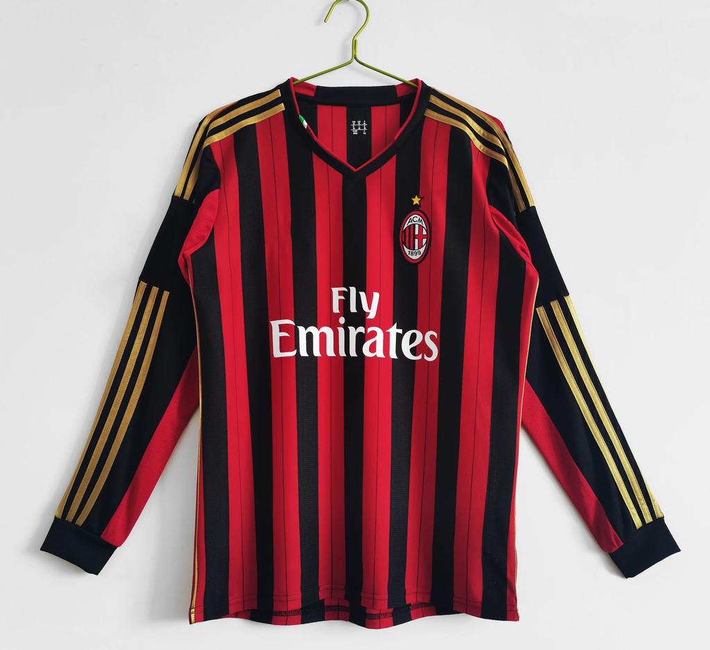 Langarm Vintage Trikot Fußballtrikot Real Madrid, Manchester United, England Arsenal, Portugal Inter Mailand AC Replica Trikot