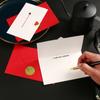 2 Sets Handwritten Card Envelope Sealing Sticker Dark Pattern Valentine Birthday Blessing Perfect for Greeting Cards & Letters