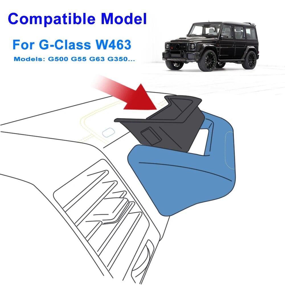 Passenger Grab Handle Storage Tray Car Interior Door Storage Box Pocket With Anti Slip Mat For Mercedes-Benz G-class W463 New