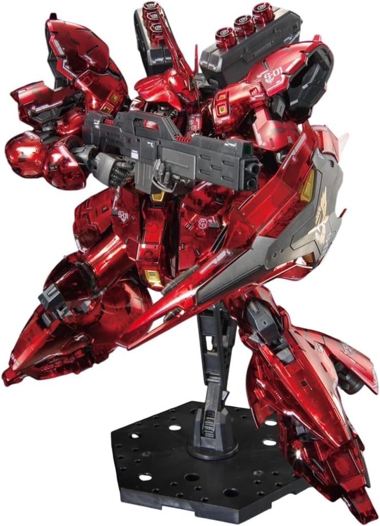 Gundam Base Limited Edition RG Mobile Suit Gundam: Char's Counterattack Sazabi 1/144 Scale Pre-Colored Plastic Model with Mechanical Core Plating