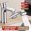 Water Saving Rotatable Faucet Sprayer 4 Modes Faucet Extender New Kitchen Faucet  Kitchen