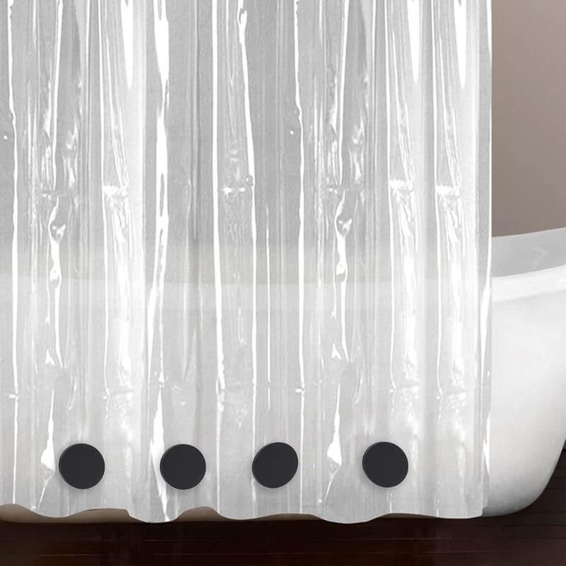 2pcs Bathroom Curtain Weight Magnets Steel Not Wind Designs Weights for Outdoor Flags Garden Banners Twist Prevention