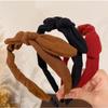 Velvet Bow Headwear Hair Accessories Bow Hair Hoop Bow Hair Band Korean Headbands Head Hoop