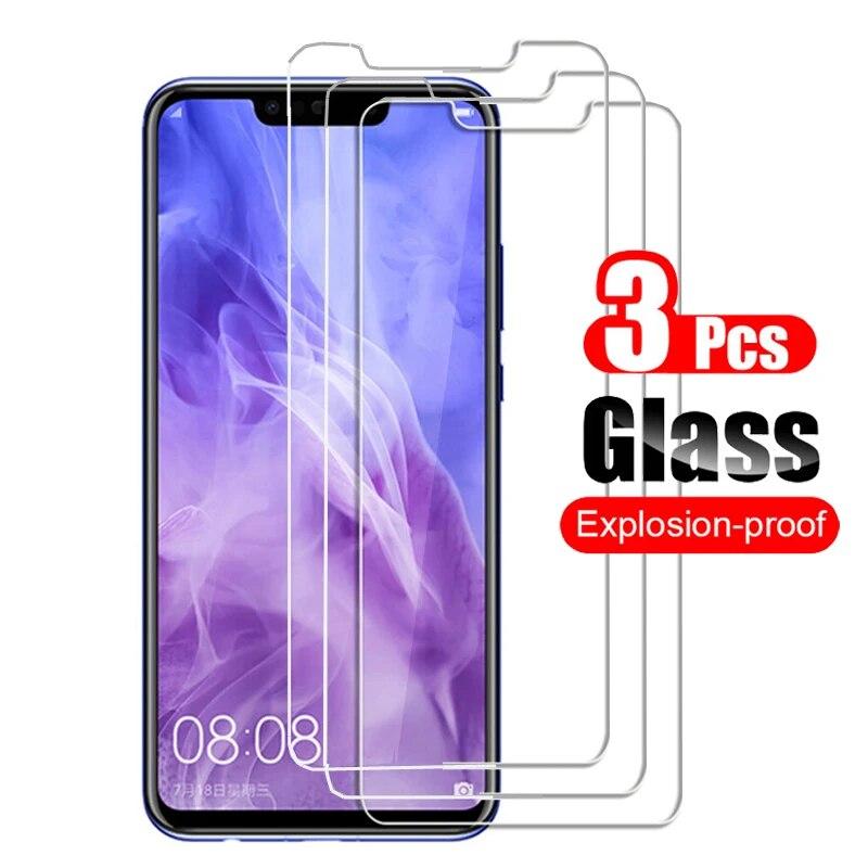 

3 шт. закаленное стекло для Huawei Nova 3 3i 3E Защитная пленка для экрана Защитная стеклянная пленка 9H для Huawei Nova3 3i 3e
