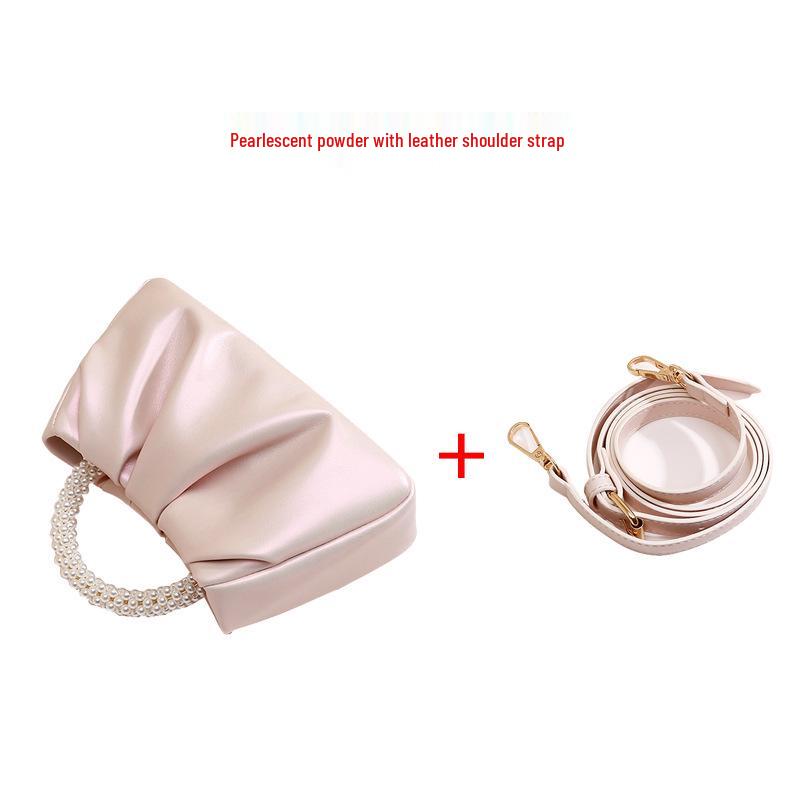 

Женская элегантная сумка через плечо с жемчужной цепочкой и подвеской в виде облака 2024