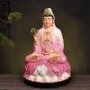 Home Angebote von Buddha-Statuen Farbige Harz Kunsthandwerk Nanhai Guanyin Bodhisattva Home Buddha Hall Dekoration