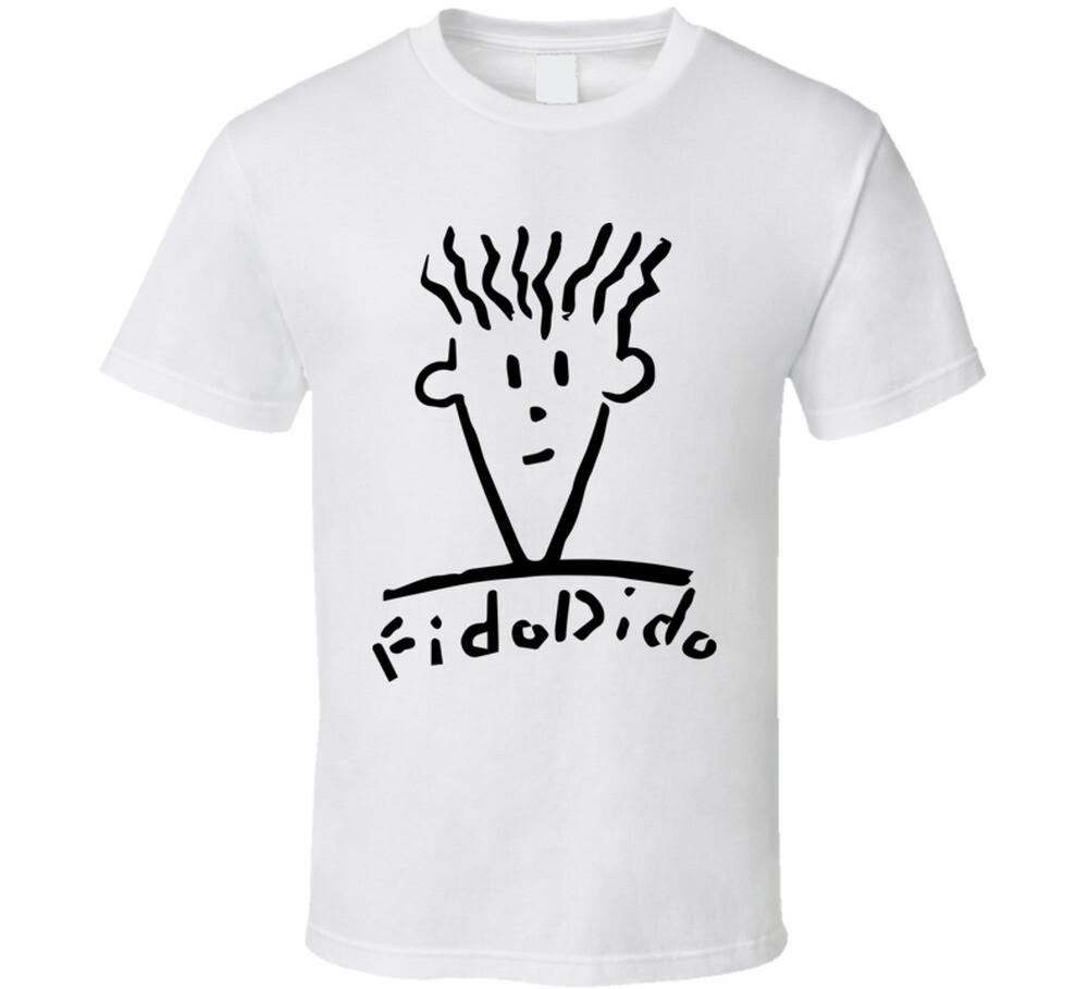 Fido Dido 80s Cartoon Character Fan T Shirt Mens Womens Tees Top 2XL