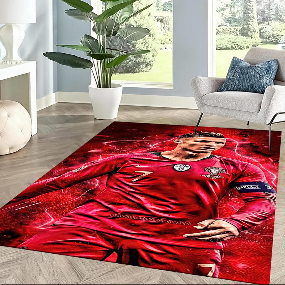 Cristiano Ronaldo Floor Mat Perfect For Outdoor Living Rooms Decorate Room Foyer Antislip Rug Office Home Decor Perfect Gift For Womenmen