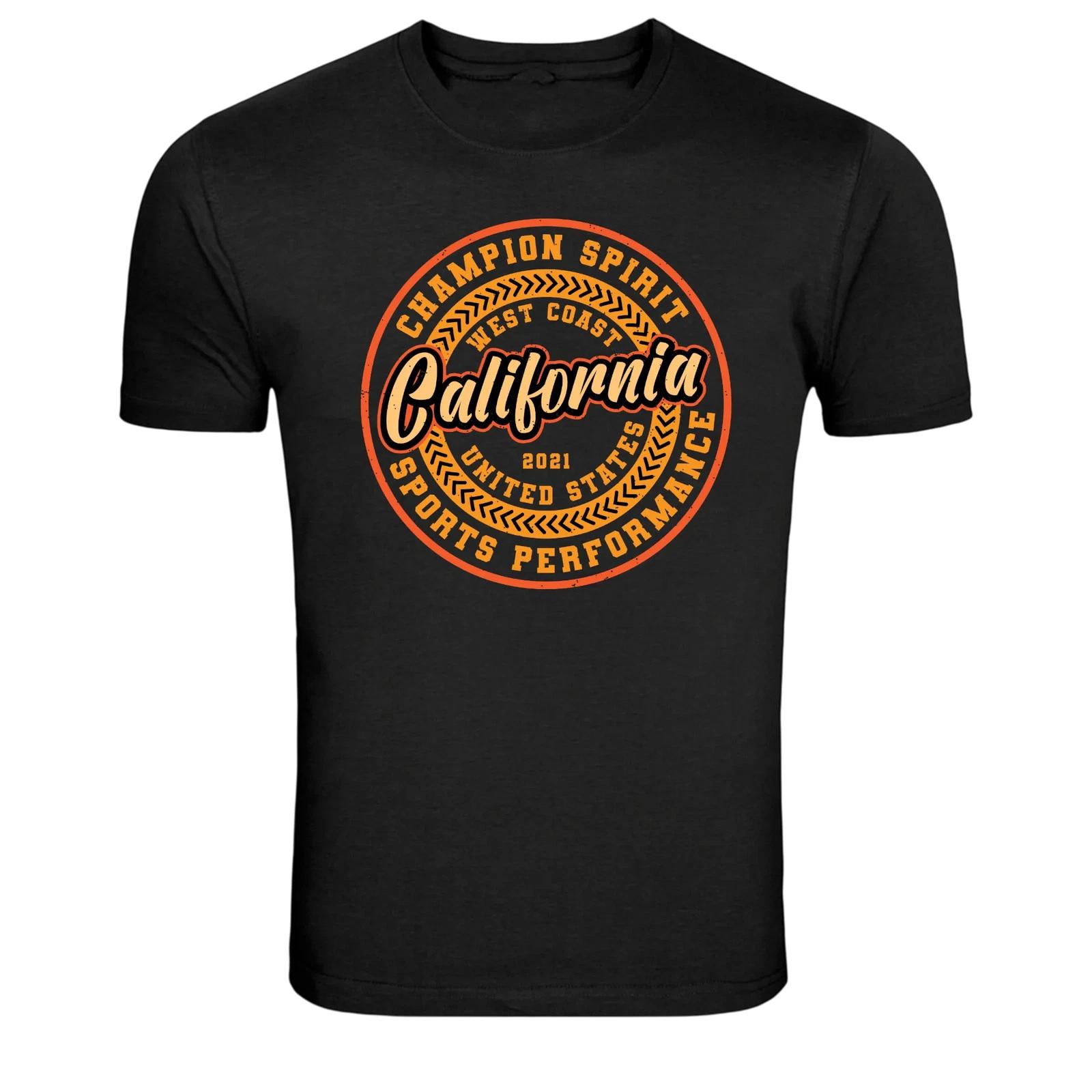 California Champion Spirit West Coast Sports T-Shirt L