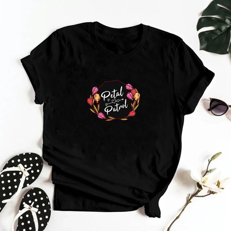 T-Shirt Flower Girl Funny Wedding Women 