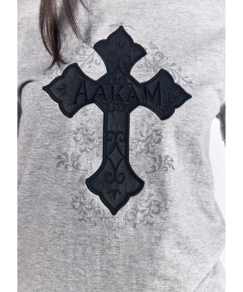 AAKAM Akm Cros2 Half Top (Gray)
