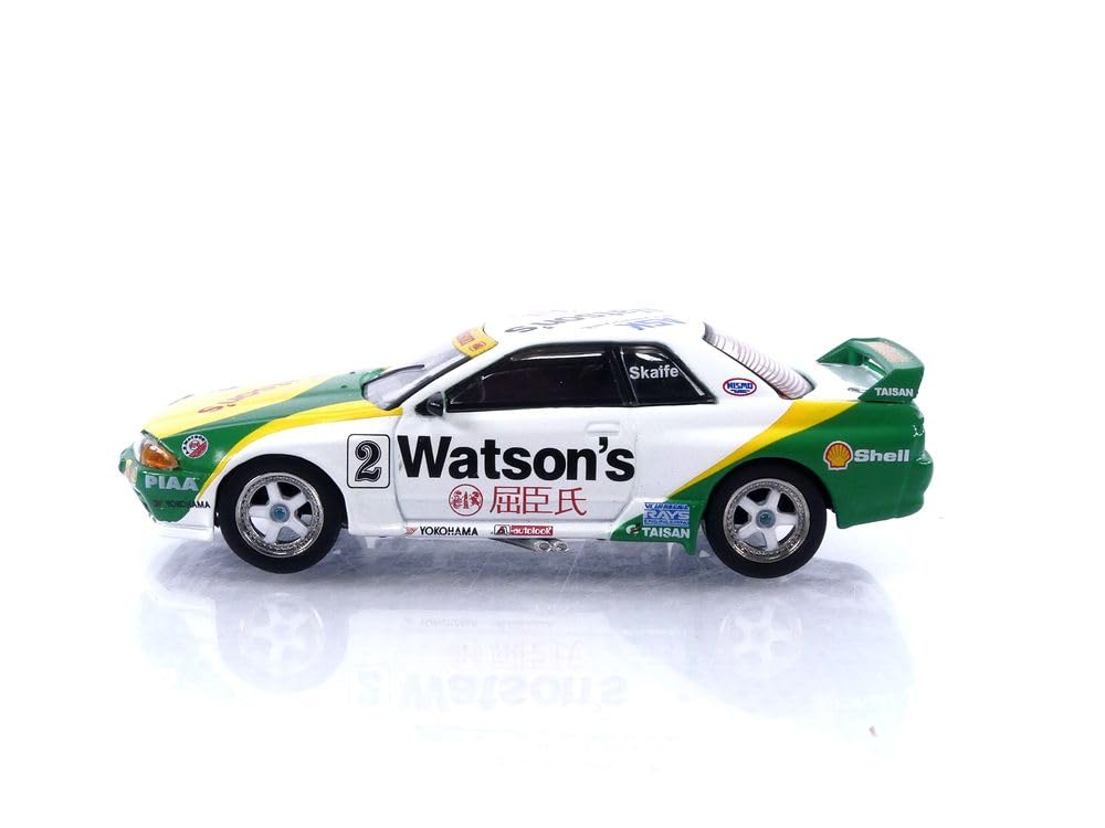 TrueScale Miniatures MINI GT Nissan R32 Macau GP 1991 Finished Product 1/64 GT-R Gr.A #2 (Right-hand Drive) MGT00377-R