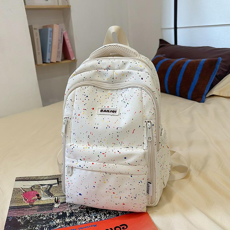 Hochwertiger, frischer und süßer, kleiner floraler Rucksack, leichter Rucksack mit großem Fassungsvermögen für Mittelschüler