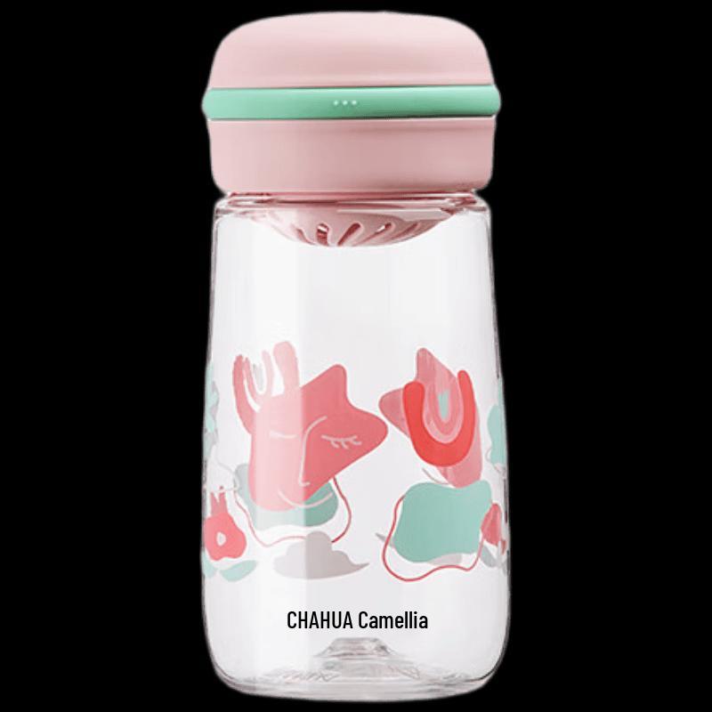 CHAHUA 380ml Macaron Portable Travel Cup розовый