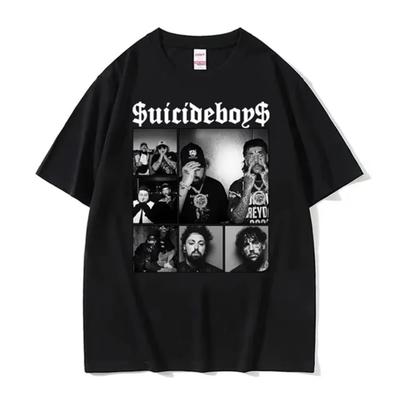 Moda Algodón Puro Suicideboy Era Tour Camiseta Gráfica Hombre Ropa de Hombre Camiseta Homme Camiseta de Hombre Nuevo en Tops y Camisetas