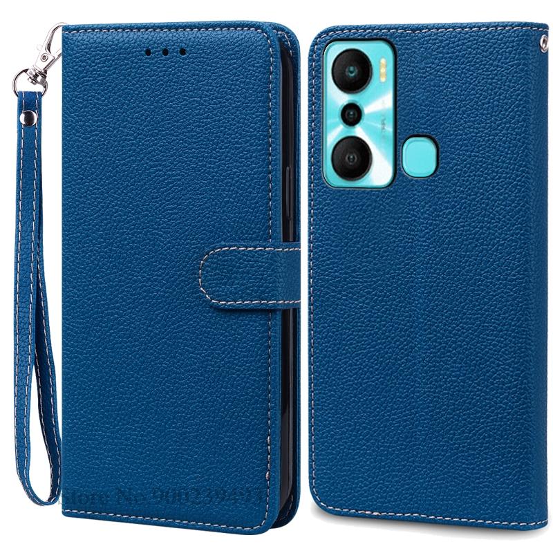 Hot 20i Case For Infinix Hot 20i Case Wallet Leather Flip Cover For Infinix Hot 20i Case X665C X665E Phone Cover Coque Fundas