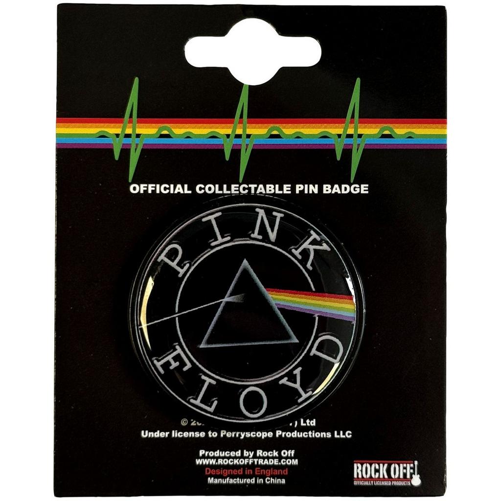 Pink Floyd Pin Circle Logo Badge