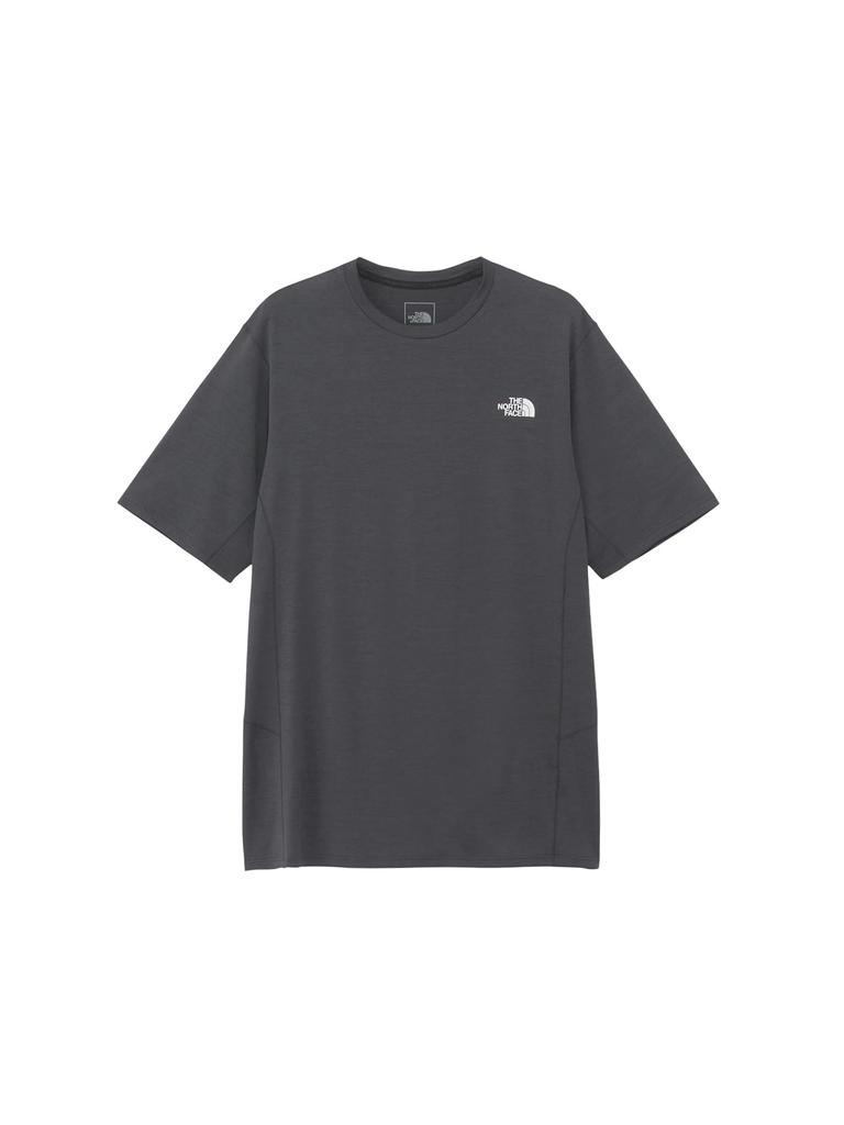 The North Face Short Sleeve Flash Dry 3D Crew UV Mixed Color Size S Men's Sweatshirt, Moisture-Wicking, Quick-Drying, Antibacterial, Odor-Resistant,