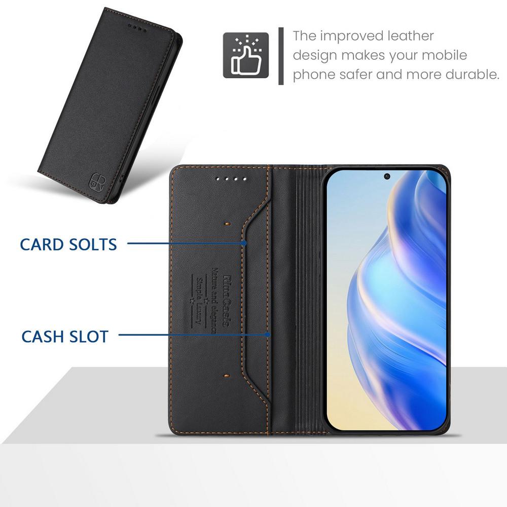 Für Huawei Honor Magic 8 Pro 5G 2025 Wallet Funda EFID Leder Klappbuch Etui Honor Magic7 Lite Hülle Magic 7 8 Pro Magnetische Hülle