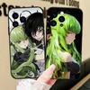CODE GEASS Lelouch Of The Rebellion Animation Phone Case For IPhone 17 Air 16 15 14 13 Pro Max 11 12 Black Silicone Cover