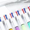 Ballpoint Pens 1.0mm Shuttle Pens 4-in-1 Retractable Ballpoint Pens Multicoloured Pens Writing Tool for Students Teacher