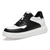 Invisible inner heightening men's shoes 8CM running sports shoes soft sole heightening shoes 6 white shoes casual board shoes