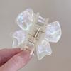 Double Layered Butterfly Hair Claw Hairpin Acetic Acid Shark Clip Acetate Hair Clip  Female
