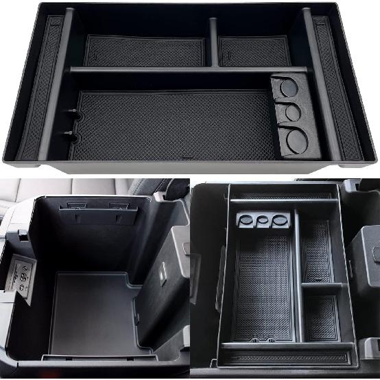 JOJOMARK Center Console Organizer Tray Fits For - GMC Sierra/Chevy Silverado 1500 Accessories, - Silverado/Sierra 2500 HD/3500 HD