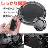 Rubonarie Derby Cover (Black) for Harley Sportster 883/1200