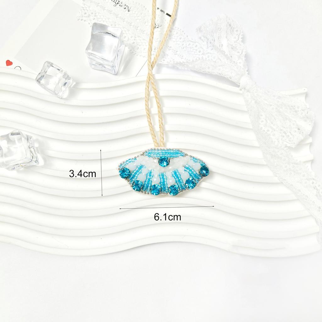 5-10cm Rhinestone Patch Starfish Pendant Sea Horse Patch For Bag Decoration Accessories Personalized Gifts Clothing Applique