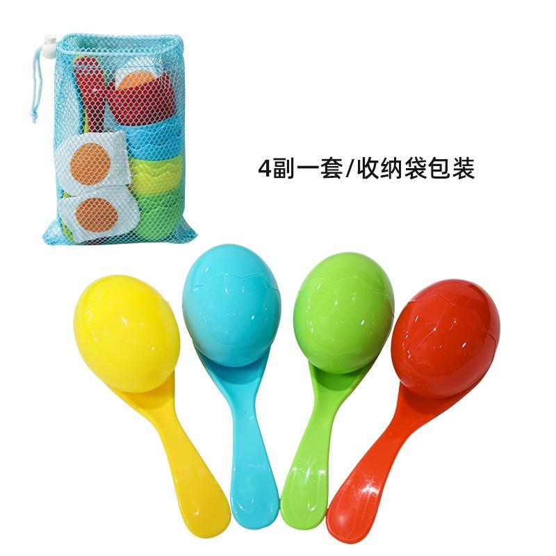 

Fun Sports For Kindergartens Egg Balancing With A Spoon Outdoor Children s Toys For Sensory Training Equipment. One Size синий