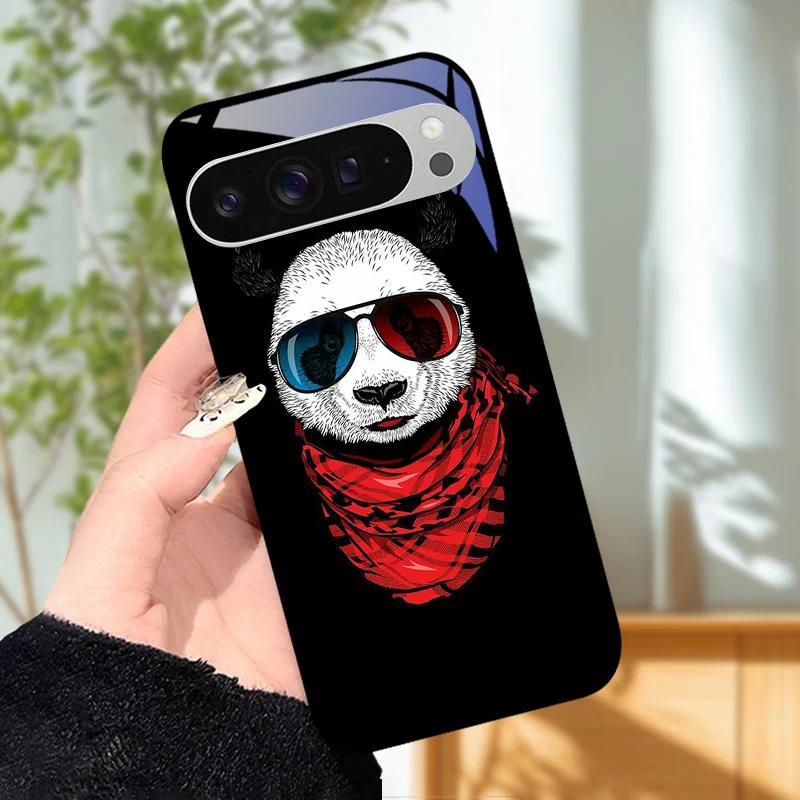 Für Google Pixel 8 8a Glas Handyhülle Pixel8 Pro Gehärtetes Glas Handyhülle Für Google Pixel 7a 7 Pro Pixel7 Stoßfeste Hüllen