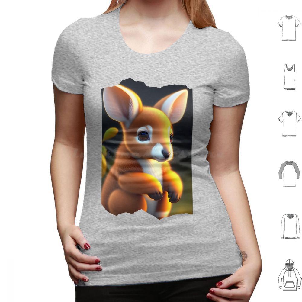 Cute Animals  Animal  Animals  Legendary Animals  Cute Kango T Shirt 6xl Cotton Cool Tee Animals Cute Animal Legendary Kango