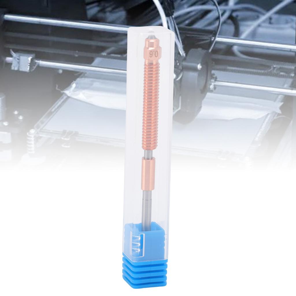 Quick Swap Nozzle Replacement for Crlity   Plus 3D Printer M6x76mm All Metal Integrated Nozzle