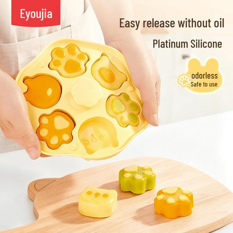 Baby Food Grade Silicone Steaming Mold & Lunch Box