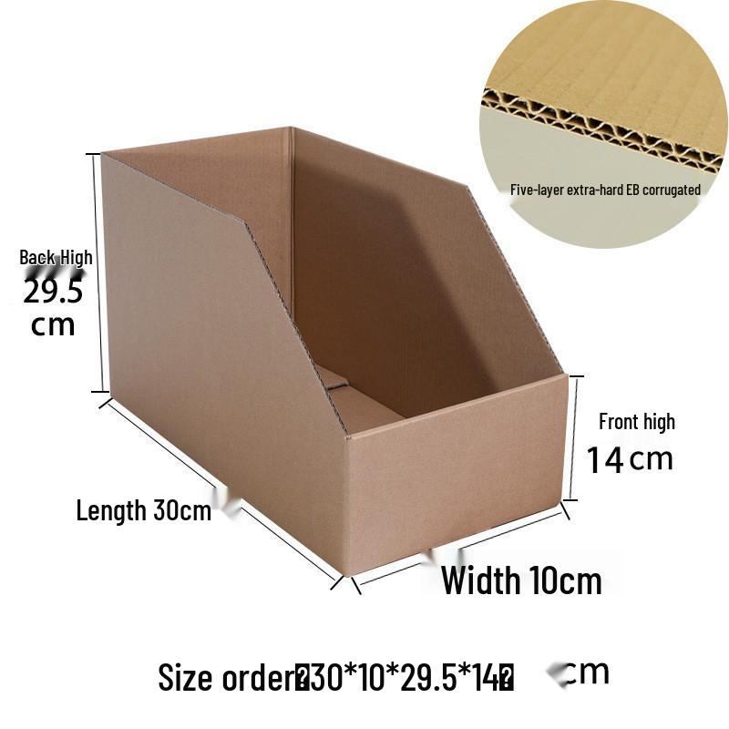 Five-Layer Super Hard Storage Organizer with Slanted Compartments for Warehouse or Supermarket