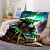 Customiz Name Personality Yoda Blanket Soft &Warm Sofa Office Bed Travel Lunch Break Blanket, Gift Suitable All Seasons