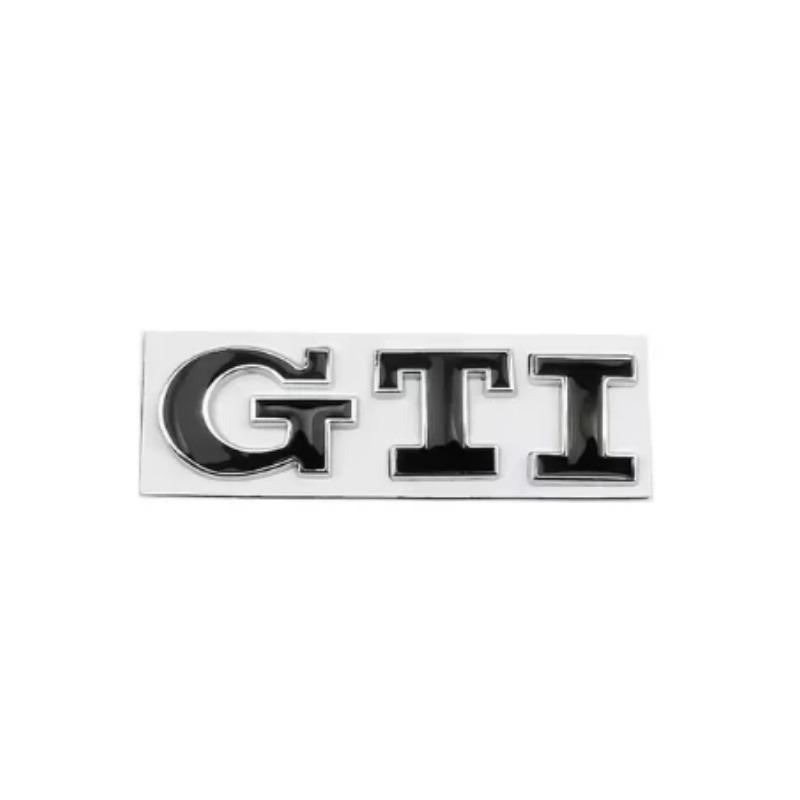 1ks 3D kovové nálepky se znakem GTI odznaku auta pro Golf GTI mk2 mk3 mk4 mk5 mk6 mk7 mk8 Polo Auto příslušenství