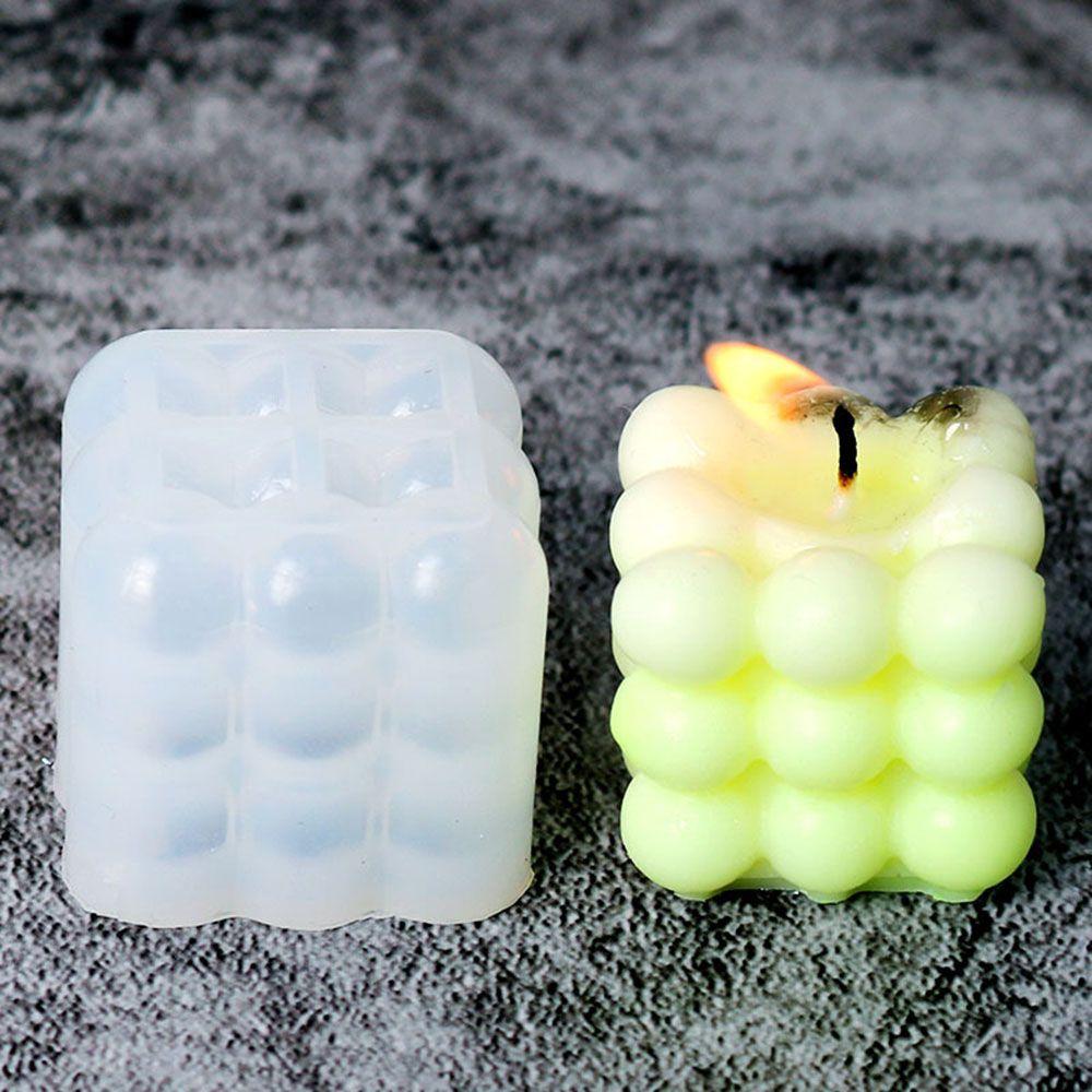 Supplies Aromatherapy Soy Wax Plaster Silicone Mold 3D Candle Mold Candle Mould Cube Soap Molds